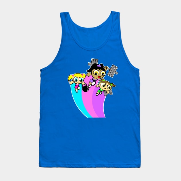 Girl Power Tank Top by TimAddisonArt